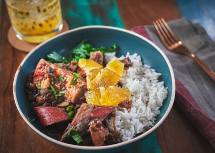 feijoada preta simples