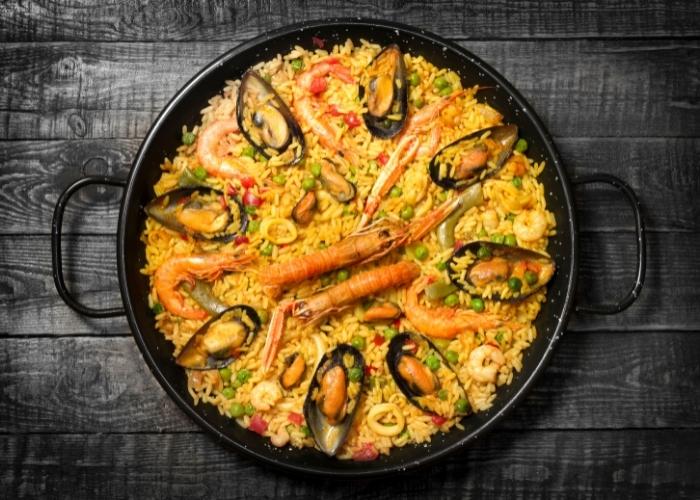 arroz para paella