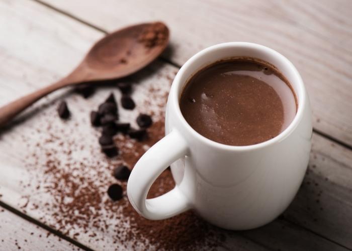 acompanhamento para chocolate quente