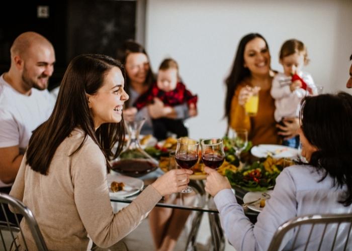 almoço de dia das mães