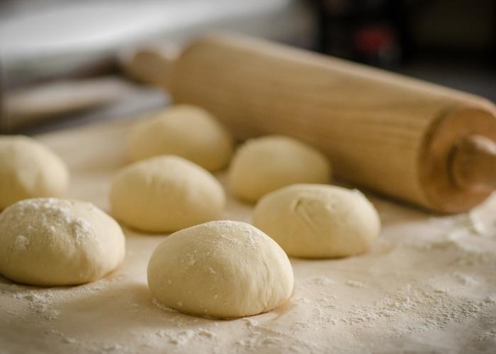 pão com fermento de bolo