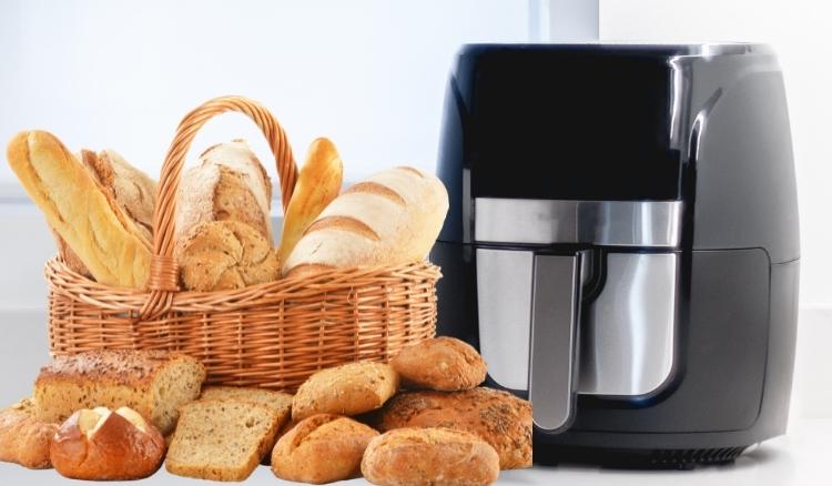 Como esquentar pão na airfryer