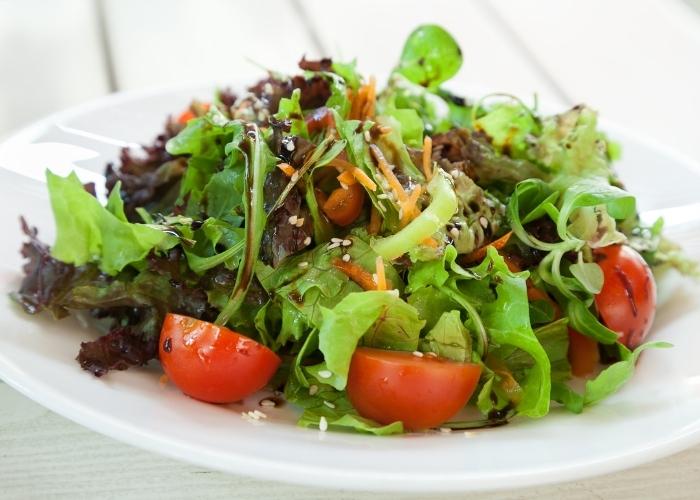 melhores folhas para salada