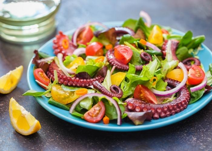 salada para casamento