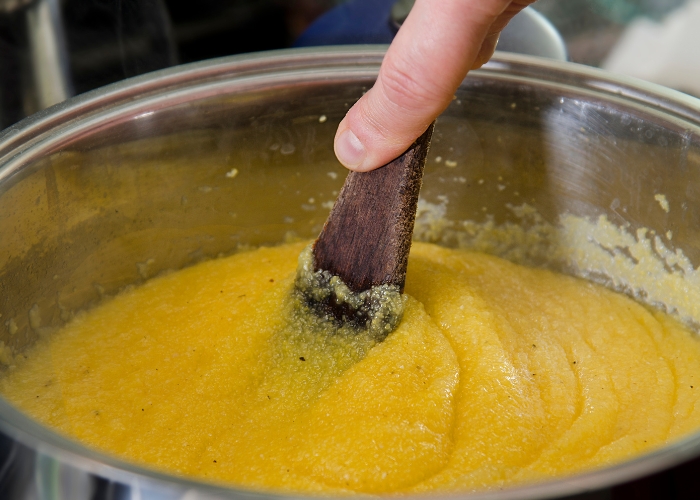 quanto tempo para cozinhar polenta