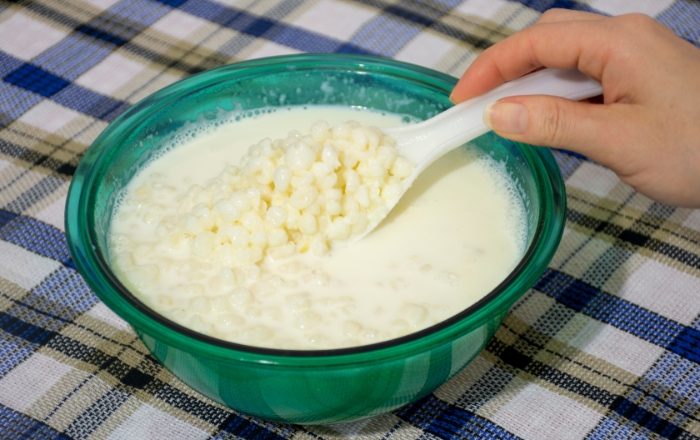 pode cozinhar canjica no leite