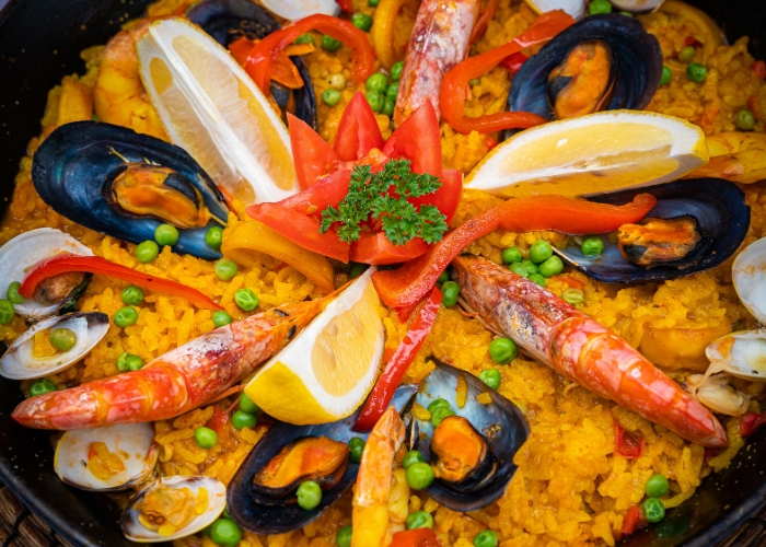 paella para 20 pessoas