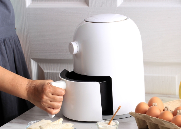 Pode colocar isopor na airfryer