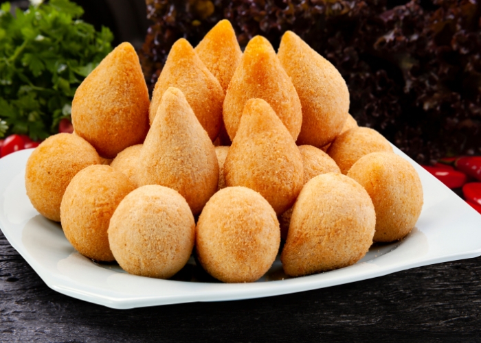 A farinha de trigo para coxinha é com fermento