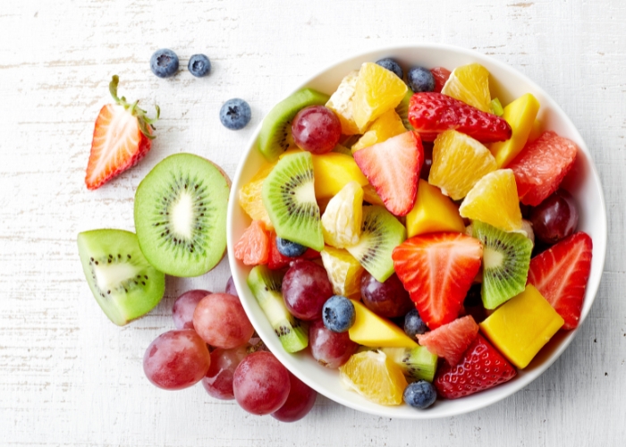 Quais frutas colocar na salada de frutas