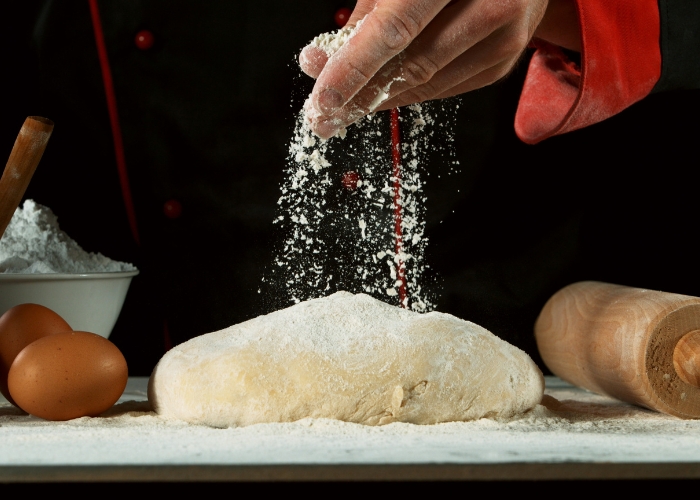 Como substituir a farinha de trigo na pizza