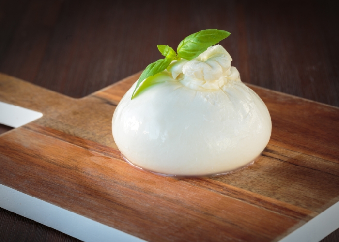 Entrada com burrata