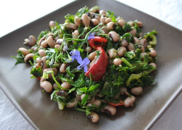 Salada de feijão fradinho