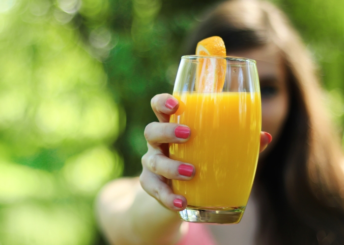 Suco de laranja combina com que