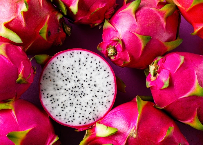 Suco de pitaya combina com qual fruta