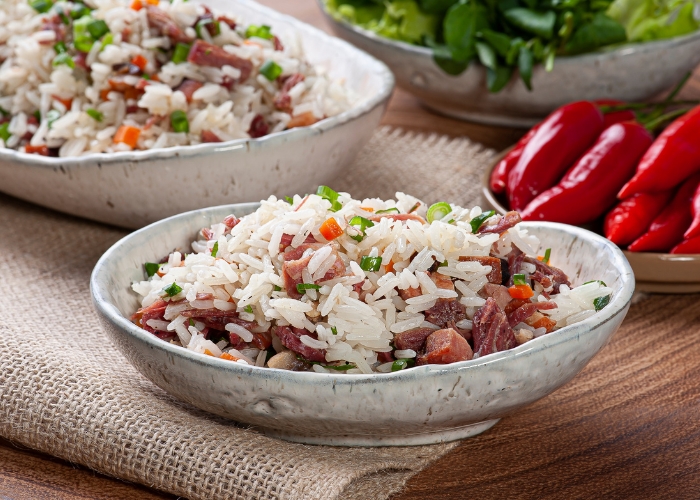 acompanhamento para arroz carreteiro