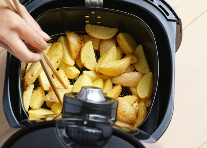 Como deixar a batata crocante na airfryer