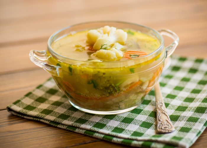 Caldo verde para 10 pessoas