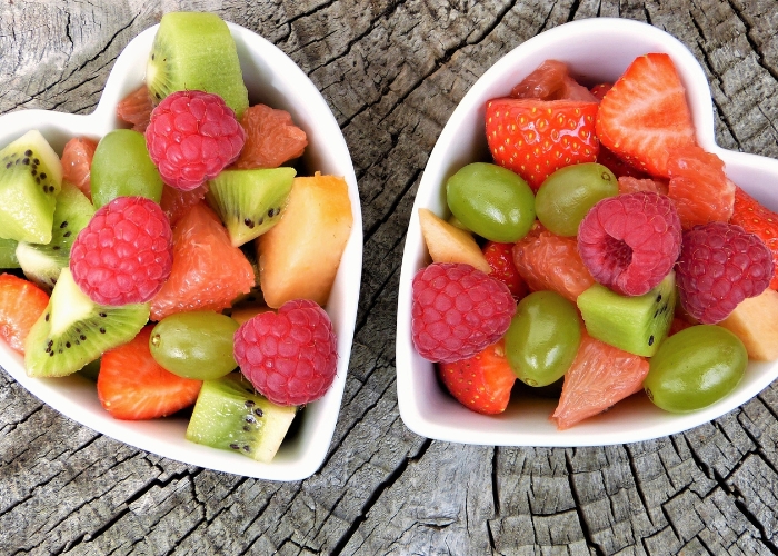 Pode congelar salada de frutas