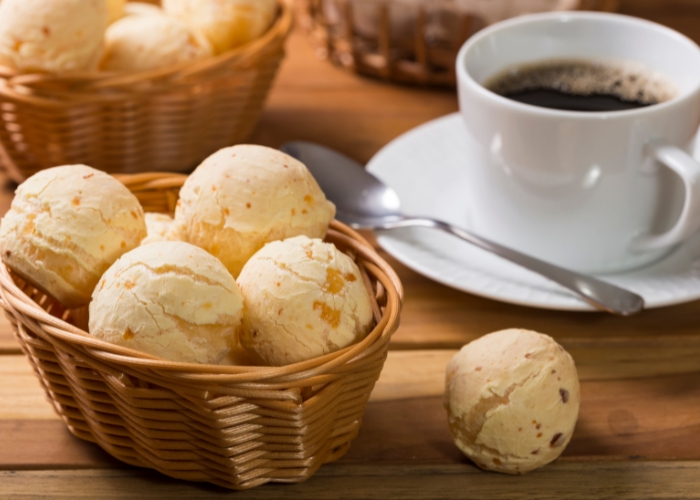 A massa do pão de queijo ficou mole