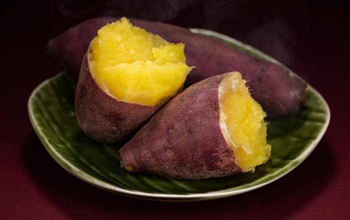 Batata doce dentro ou fora da geladeira