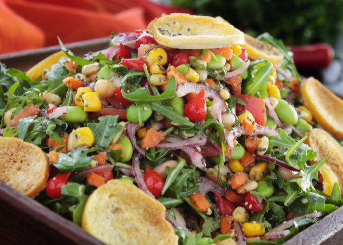 melhores grãos para salada