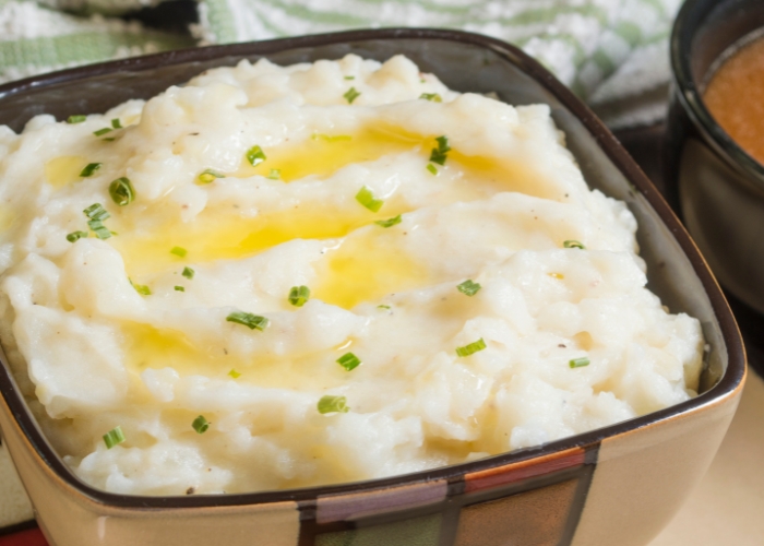 receita de purê de batata com creme de leite