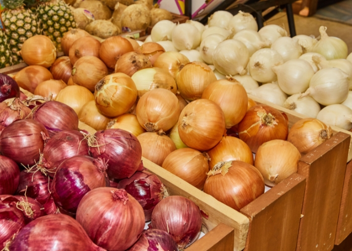 Cebola tira o sal da comida