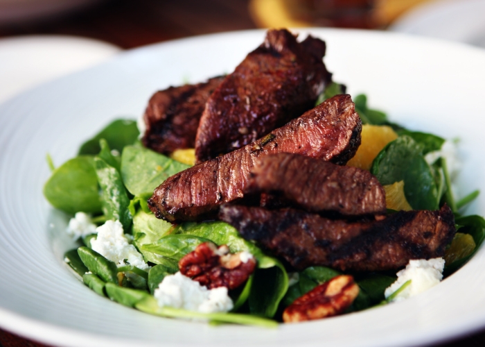 Salada para acompanhar lombo